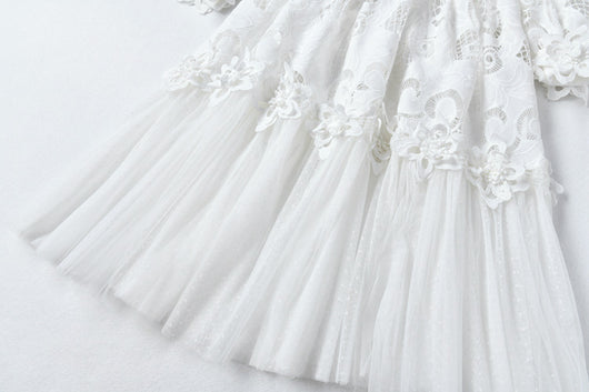 Vestido Hueco Bordado Cintura Esbelta para Mujer - Image 24