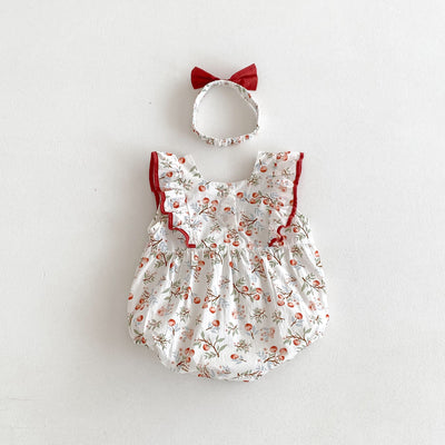 Enterizo Infantil sin Mangas Estilo Pastoral para Niña - Image 19