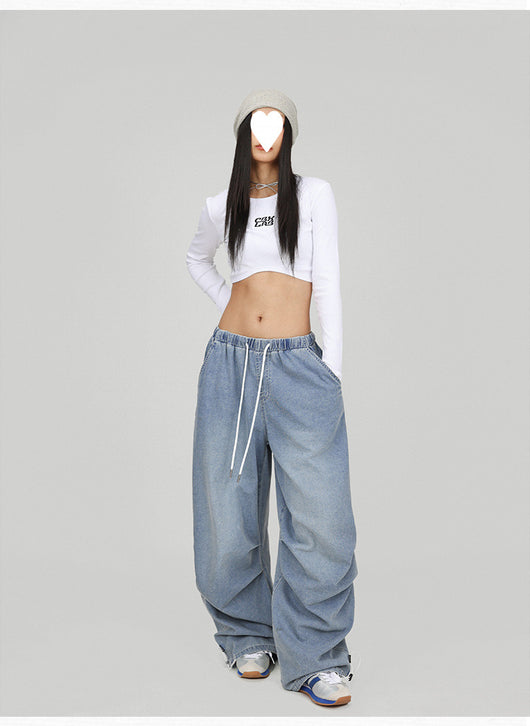 Jeans Retro Americano Versátil para Mujer - Image 9