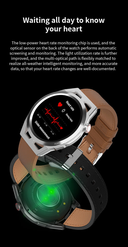 Reloj Deportivo Inteligente con Monitor de Frecuencia Cardíaca y Llamadas Bluetooth - Image 23