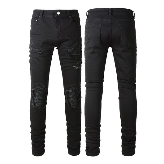 Jeans Rotos Hombre Diseño Street Fashion de Alta Moda - Image 40