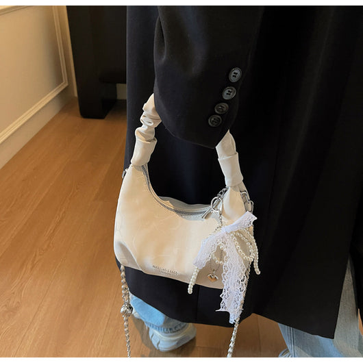 Bolso Bandolera Wild Chain con Pliegues Exquisitos - Image 31