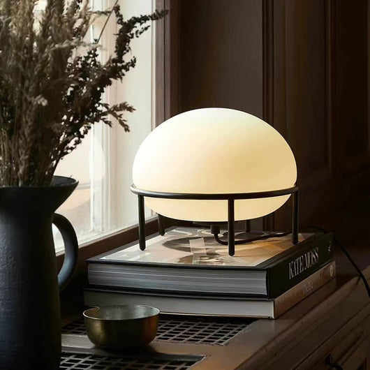 Lámpara de Mesita Nórdica con Cristal Estilo Japonés Minimalista - Image 15