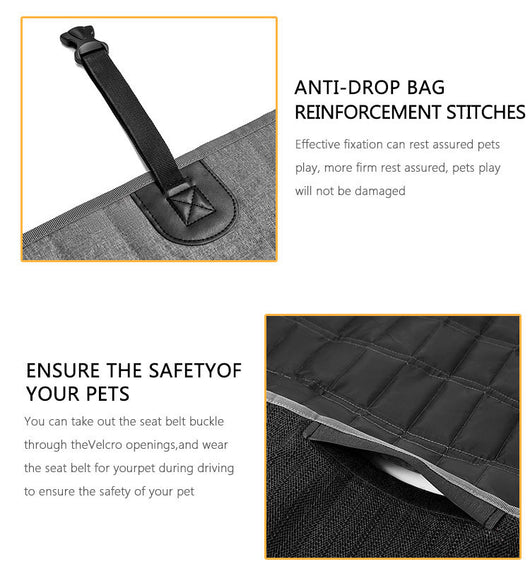 Protector Universal para Asiento Trasero de Vehículo Resistente al Agua y Suciedad para Mascotas - Image 10