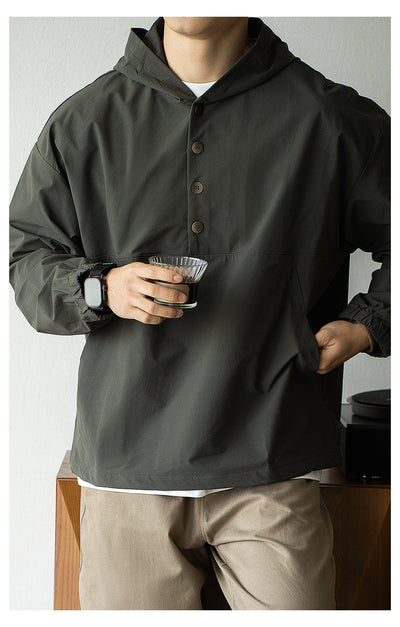 Chaqueta Impermeable de Montaña con Capucha para Hombre - Secado Rápido - Image 17