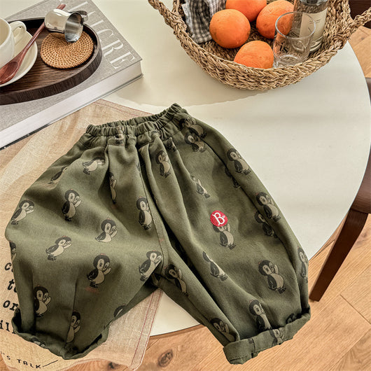 Pantalones Harem Infantiles con Estampado Divertido - Image 10