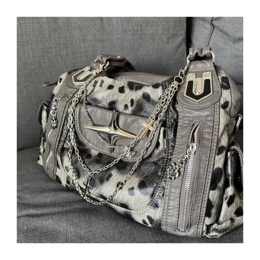 Bolso Bandolera Leopardo Retro Vintage - Estilo Subcultura - Image 23