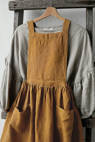 Falda Lino Francesa Diseño Exclusivo con Bolsillos Dobles para Mujer - Image 19