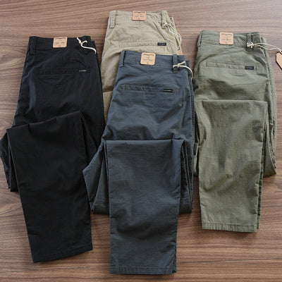 Pantalones Largos Slim Transpirables para Hombre - Comodidad Estival - Image 42