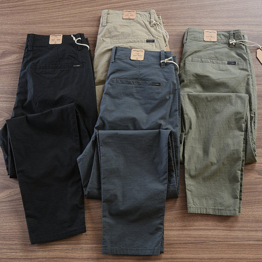 Pantalones Largos Slim Transpirables para Hombre - Comodidad Estival - Image 42