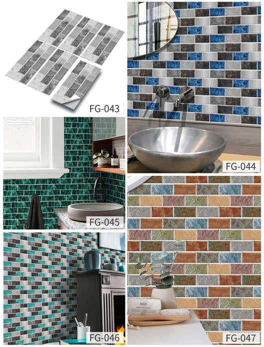 Adhesivos de Pared Retro Europeos Resistentes al Agua y Grasa para Cocina - Image 20