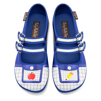 Chocolaticas® Old School Women's Classic Mary Jane Flats