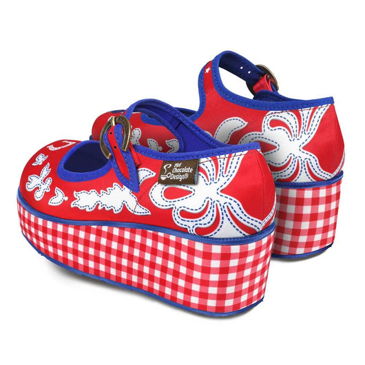 Chocolaticas® Cowgirl Women's Mary Jane Platform - Tekeno