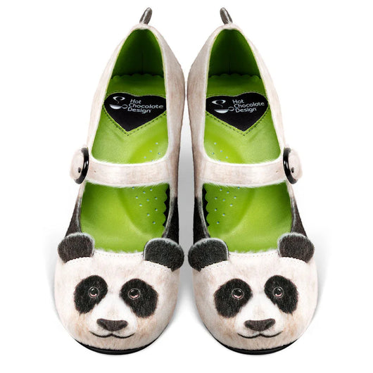 Chocolaticas® Mid Heels Panda Women's Mary Jane Pump - Tekeno