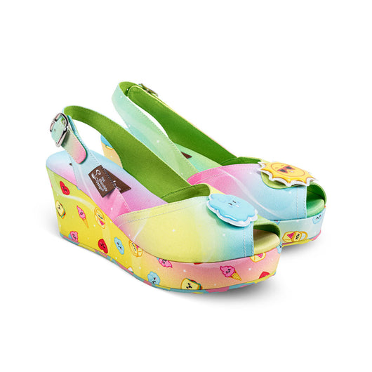 Sandalias Cuña Picnic para Mujer