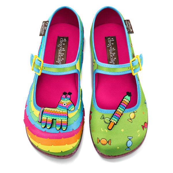 Sapatilha Mary Jane Feminina Chocolaticas® Piñata