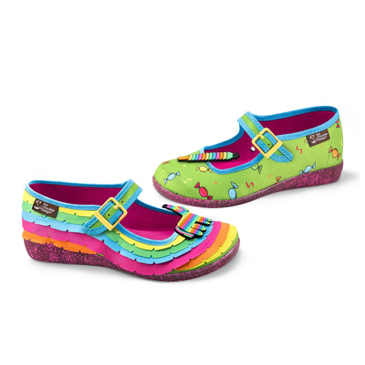 Chocolaticas® Piñata Women's Mary Jane Flat - Tekeno