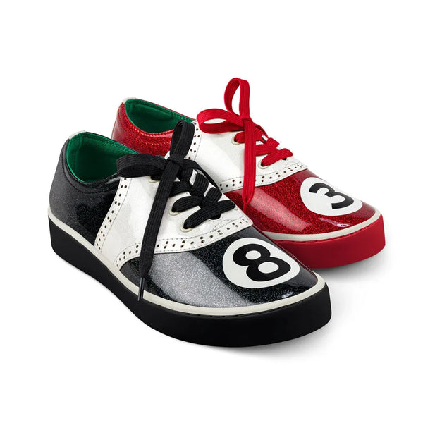 Pool Casual Sneakers for Women - Retro Design