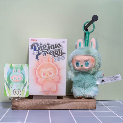 [Em estoque] POPMART Big into Energy Series-Vinyl Plush Pendant Blind Box Labubu
