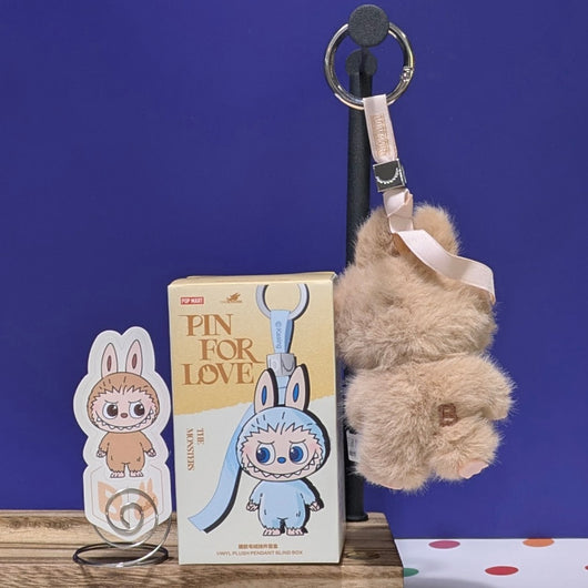 [ESCOLHA A SUA OPÇÃO DE LETRAS!] [EM ESTOQUE] POPMART Labubu Pin para o Amor