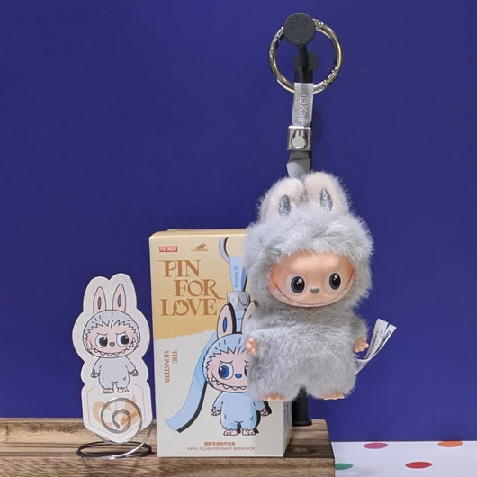 [ESCOLHA A SUA OPÇÃO DE LETRAS!] [EM ESTOQUE] POPMART Labubu Pin para o Amor