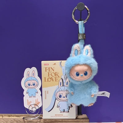 [ESCOLHA A SUA OPÇÃO DE LETRAS!] [EM ESTOQUE] POPMART Labubu Pin para o Amor