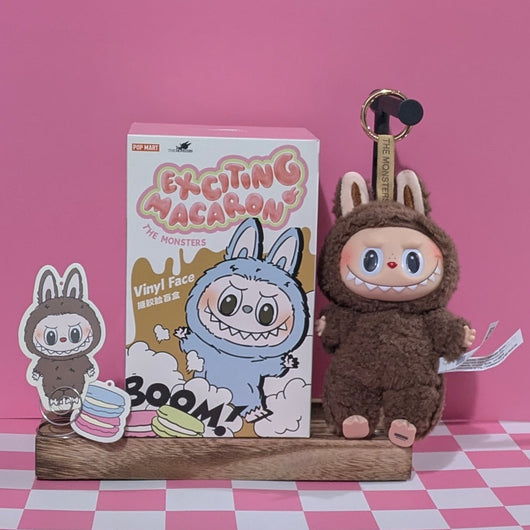 [EN STOCK] POPMART Exciting Macaron Vinyl Face Blind Box Labubu