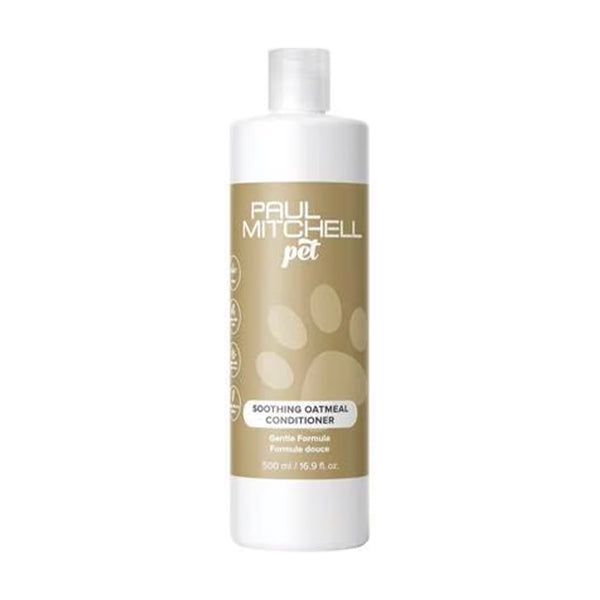 Paul Mitchell Pet Soothing Oatmeal Dog, Cat & Small Pet Conditioner, 16.9-fl oz bottle