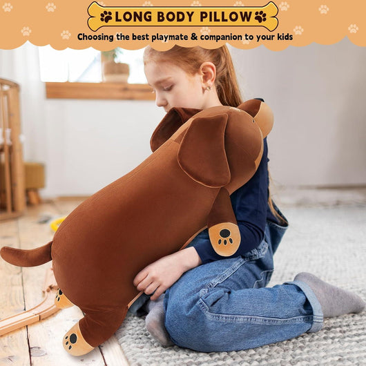 Peluche Gigante de Perro Salchicha: Tu Compañero Ideal para Dormir - Tekeno