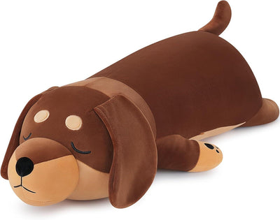 Peluche Gigante de Perro Salchicha: Tu Compañero Ideal para Dormir - Tekeno