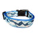 Coleira de Cachorro de Nylon Azul Blue Mountains M, G, GG, Guia