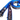 Pitties Pitbull Blue Nylon Dog Collar MD, LG, XL, Leash