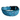 Blue Geometric Green Nylon Dog Collar MD, LG, XL, Leash
