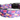 Halloween Purple Pumpkin Patch Nylon Dog Collar