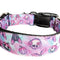 Collar para Perro Morado Temporada de Sustos - Diseño Halloween