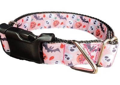 Collar para Perro Halloween Spooky Friends - Nylon Resistente Hecho en USA