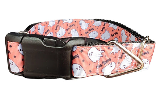 Collar Halloween para Perros Boo Thang - Nylon Resistente Hecho a Mano