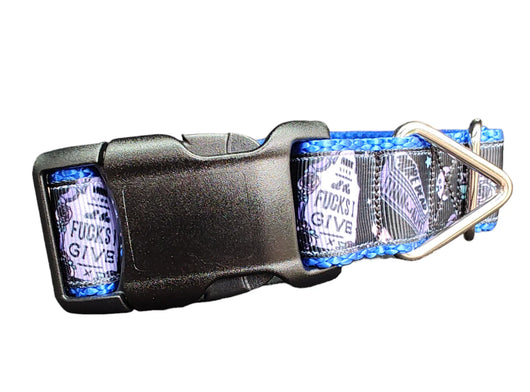 Halloween Snarky Graves Nylon Dog Collar