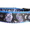 Halloween Snarky Graves Nylon Dog Collar