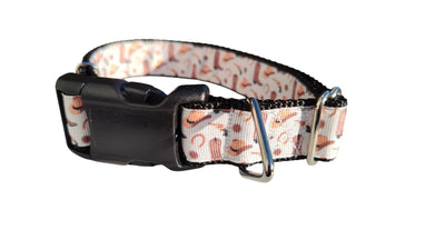 Coleira de Nylon para Cachorro Cowboy Western Wear Marrom