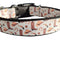 Coleira de Nylon para Cachorro Cowboy Western Wear Marrom