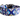 1.5" Wide Blue Tribal Nylon Dog Collar