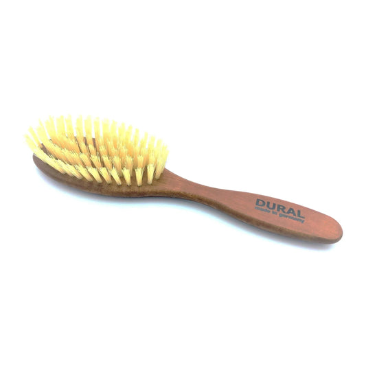 Dural Hair Brush 7 Rows Pear Wood Light Natural Bristles - Tekeno