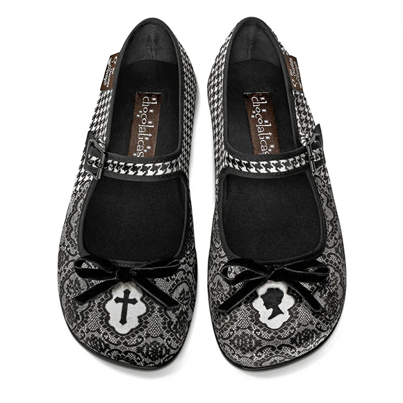 Chocolaticas® Simonette - Mary Jane Flat para Mulher