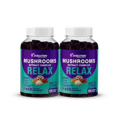10-in-1 Mushroom Gummies: Extract Complex Relax