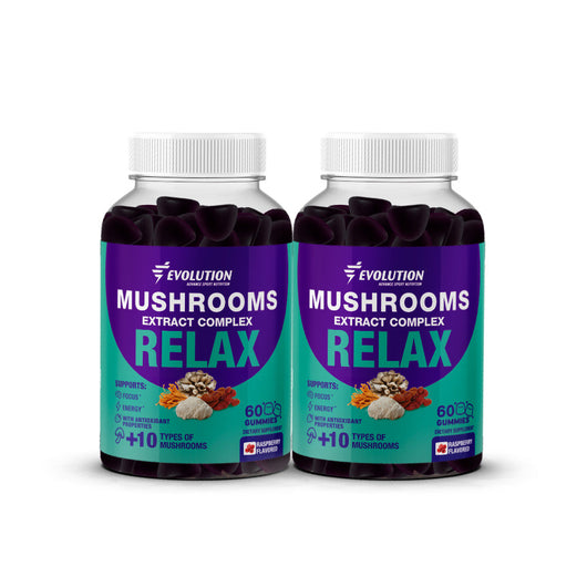 10-in-1 Mushroom Gummies: Extract Complex Relax