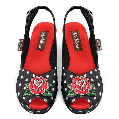 Chocolaticas® Rockabilly Women's Sandal - Tekeno
