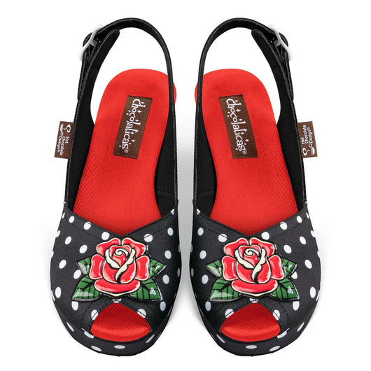 Chocolaticas® Rockabilly Women's Sandal - Tekeno