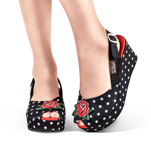Chocolaticas® Rockabilly Women's Sandal - Tekeno
