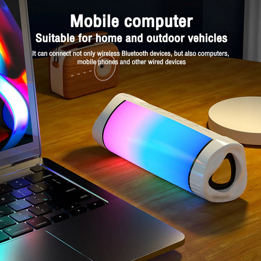 Parlante Bluetooth 3D con Iluminación Inteligente y Sonido Envolvente - Image 16